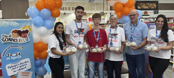 Sonho Feliz: 6ª edição da campanha supera meta em 30% e arrecada R$ 80 mil para APAEs de Santa Catarina