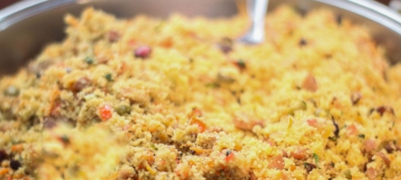 Farofa com Batata Palha