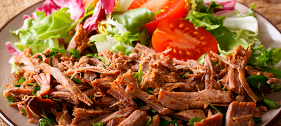 Pernil de porco na pressão