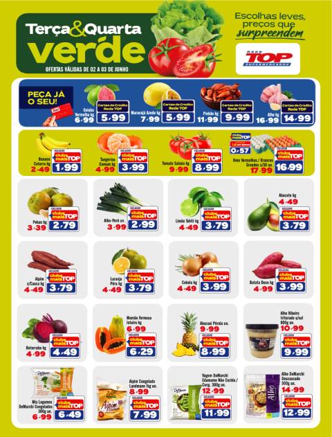 Terça e Quarta verde