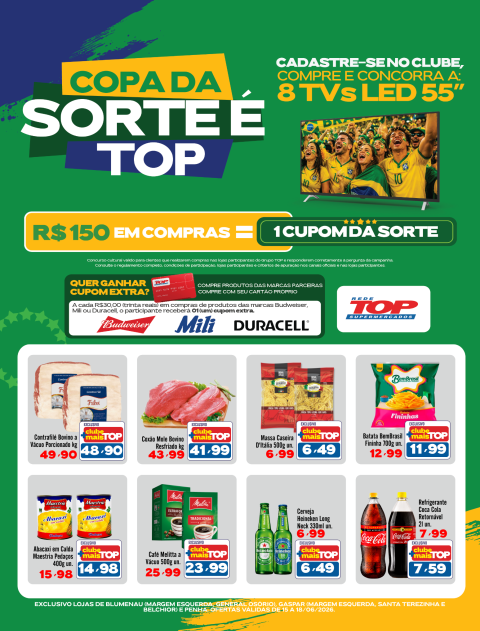 SEMANAL LOJAS MENORES - REDE TOP