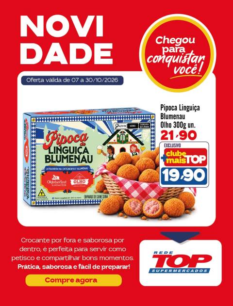 NOVIDADE LINGUIÇA BLUMENAU
