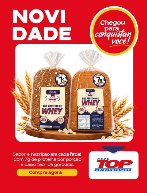 PÃO WHEY NOVIDADE